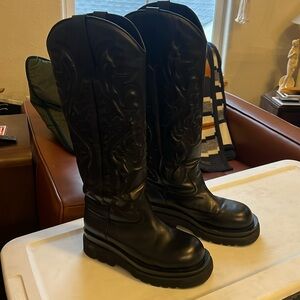 Jeffrey Campbell Space Cowgirl Pull-On Boots